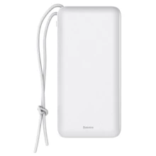 Внешний аккумулятор Baseus Power Bank 20000mAh Mini Quick Charger PD White (PPALL-DXQ02): Количество USB 3