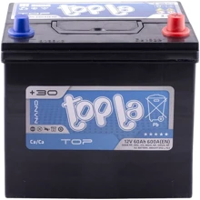 Автомобільний акумулятор Topla Top/Energy Japan 6СТ-60 АзE (118 860): Ємність, Ач 60
