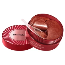 Bioaqua Haematococcus Pluvialis Eye Mask Гидрогелевые патчи для глаз с красными водорослями 60 шт.: Назначение От морщин, От темных кругов, Увлажнение, От отеков