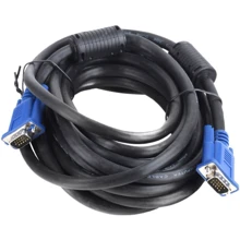 Кабель и переходник Atcom (AT9153) VGA-VGA HD15M/HD15M с 2-мя фер. кольцами 30м: Тип кабель