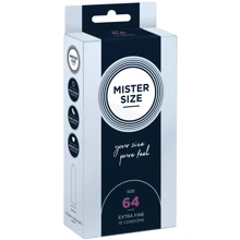 Презервативи Mister Size 64 (10 pcs): Тип Класичні