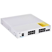 Сетевой коммутатор Cisco CBS250-16T-2G-EU: Порты только Gigabit Ethernet (10/100/1000)