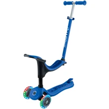 Самокат Globber серии GO UP SPORTY синий, до 20/50кг 1+, 3 колеса с подсветкой (452-600-4): Количество колес 3