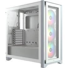 Корпус Corsair iCUE 4000X RGB Tempered Glass White (CC-9011205-WW): Форм-фактор материнської плати ATX/MicroATX/Mini-ITX