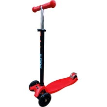 Детский самокат X-TREME KS-208 красный: Количество колес 3
