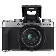 Fujifilm X-T200 kit (15-45mm) Silver Официальная гарантия: Тип матрицы CMOS