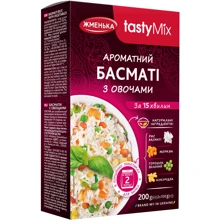 Рис Басмати с овощами Жменька в пакетиках для варки 2х100 г (4820152182470): Вид Рис