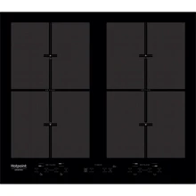 Варочная поверхность электрическая Hotpoint-Ariston KIU 642 F B: Размеры для встраивания 56 x 49 см