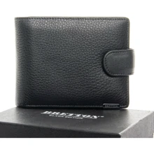 Мужское портмоне Bretton черное (163-9 black): Пол Мужской