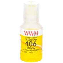 Чорнило WWM EPSON L7160/7180 140г Yellow (E106Y): Колір Yellow