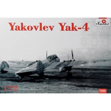 Модель Amodel Радянський легкий розвідник-бомбардувальник Як-4 (AMO7235): Виробник AMODEL