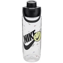 Фляга Пляшка Nike TR RENEW RECHARGE CHUG BOTTLE 24 OZ Прозоро-чорний УНІ 709 мл (N.100.7637.968.24): Виробник Nike