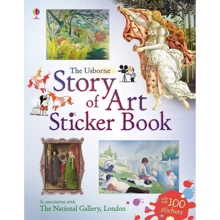 Story of Art Sticker Book / Книга наклейок: Історія мистецтва: Виробник Usborne