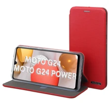 Чехол для телефонов BeCover Book Exclusive Burgundy Red for Motorola Moto G24 / G24 Power (710727): Совместимость Motorola Moto G24 / G24 Power