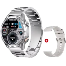Смарт-часы Haylou Solar 5 (LS20) White (Silicone + Stainless Steel Strap): Дисплей 1.58" AMOLED (480x480)