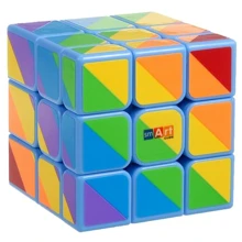 Smart Cube Rainbow blue Радужный кубик голубой: Вид Кубик Рубика