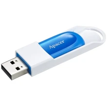 USB-флешка Apacer AH23A 32GB USB 2.0 White (AP32GAH23AW-1): Стандарт USB USB 2.0