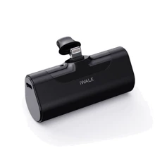 Внешний аккумулятор iWALK Power Bank Link Me 4 4500mAh Lightning Black (DBL4500L): Количество USB нет