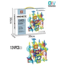 Конструктор DIY Magnetic 124 детали (66897 A): Количество деталей, шт. 124