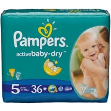 PAMPERS Active Baby-Dry Junior (11-18кг) 36 шт.: undefined undefined