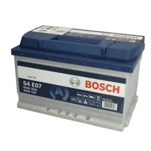 Автомобільний акумулятор Bosch 6СТ-65 S4 Silver (S4E 070): Ємність, Ач 65