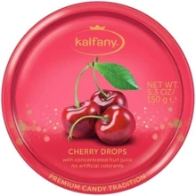 Льодяники Kalfany Cherry Candies вишня 150г: Вага, г 150