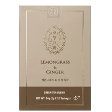 Чай Bohyang Tea зеленый Лемонграс и имбирь органический 24 г (8809278190565): undefined undefined