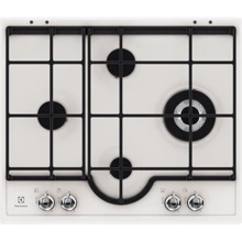 Варочная поверхность газовая Electrolux GPE363RCW: Расположение панели спереди