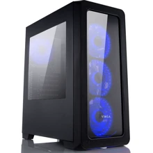 Корпус Vinga CS209B Blue: Форм-фактор материнской платы ATX