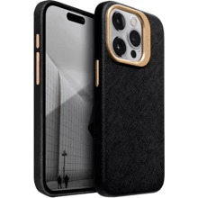 Чехол для iPhone LAUT PRESTIGE MagSafe Black (L_IP23B_PR_BK) for iPhone 15 Pro: Цвет черный