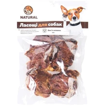 Лакомство для собак Natural Вымя говяжье 1кг уп. (НФ-046): Производитель Natural