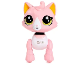 Интерактивная игрушка DISON Смышленый питомец Кот Розовый (E5599-9): Тип животное