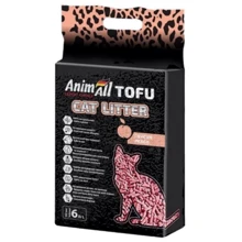 Наполнитель для кошачьего туалета AnimAll Тоффу Персик 2.6 кг: Вид Соевый