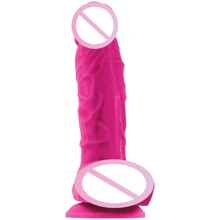 Цветной фаллоимитатор на присоске Coloursoft Soft Dildo, 13х4 см, розовый: Назначение Вагинальные