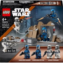 Конструктор LEGO STAR WARS Боевой комплект Засада на Мандалоре (75373): Количество деталей, шт. 109