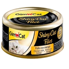 Влажный корм GimCat Shiny Cat Filet с курицей и манго для кошек 70g (4002064412979): Тип Консервы