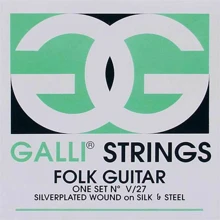 Струна для гитар Струны для акустической гитары Gallistrings V027: Тип Комплект струн