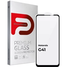 Аксессуар для смартфона ArmorStandart Tempered Glass Full Glue Black for Motorola G41 (ARM65485): Совместимость Motorola G41