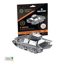 Коллекционная модель-конструктор Metal Time P 26/40 танк World of Tanks (MT062): Производитель Metal Time