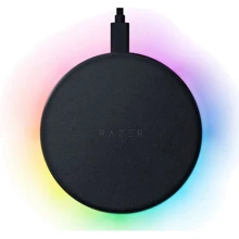 Зарядное устройство Razer Wireless Charger Chroma 10W Black (RC21-01600100-R371): Особенности Быстрая зарядка, Power Delivery (PD)