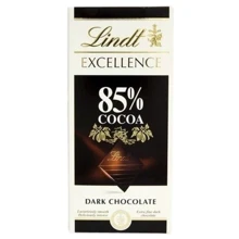 Шоколад Lindt, чорний 85% (100 г) (WT3775): Вага, г 100