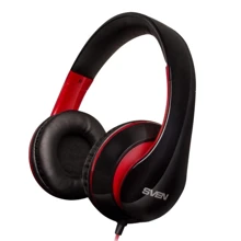 Навушники SVEN AP-940MV Black / Red: Тип конструкції повнорозмірні