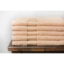Полотенце SoundSleep Rossa махровое 70x140 см бежевый (92988217): Тип махровое полотенце