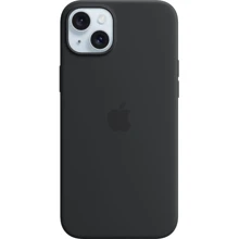 Чехол для iPhone Apple iPhone 15 Plus Silicone Case with MagSafe - Black (MXQR3ZM/A): Цвет черный