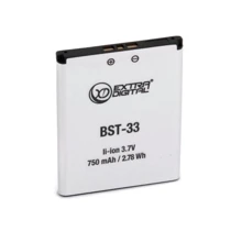 Аккумулятор ExtraDigital 750mAh (BMS6349) for Sony Ericsson BST-33: Производитель ExtraDigital
