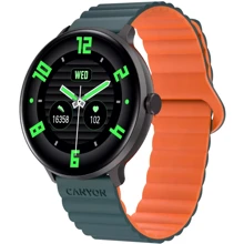Смарт-годинник Canyon Jacky SW-69 Green Orange: Дисплей 1.3" LTPS (360x360)