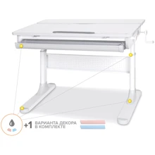 Детский стол Mealux Edmonton Lite (арт. BD-610 W/G Lite): Тип Парта