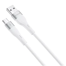 Кабель Proove USB Cable to microUSB Light Silicone 2.4A 1m White: Тип USB Cable - microUSB