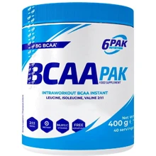 Аминокислота для спорта 6PAK Nutrition BCAA Pak 400 g /40 servings/ Orange Kiwi: Вкус Киви, Апельсин