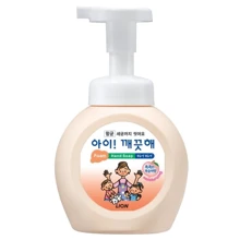 Lion Ai Kekute Peach bottle Детское жидкое пенное мыло с экстрактом персика 250 ml: Назначение Увлажнение, Очищение, Антибактериальное